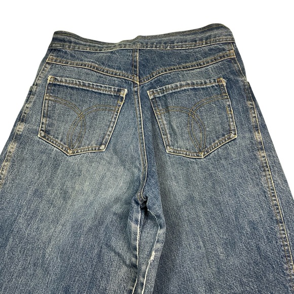 Vintage 70s denim bellbottoms 30 x 30 USA amazing! - Picture 2 of 9